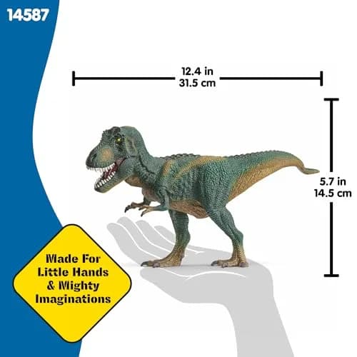 Schleich Tyrannosaurus Rex Figurine 31cm (12.4") | Realistic Dinosaur Toy for Kids Ages 4+ thumbnail 6