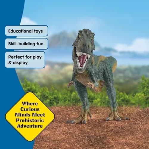 Schleich Tyrannosaurus Rex Figurine 31cm (12.4") | Realistic Dinosaur Toy for Kids Ages 4+ thumbnail 7