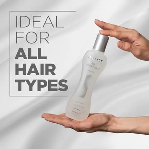 BioSilk Silk Therapy Original Leave-In Hair Treatment 207ml (7 Fl Oz) | Repairs, Smooths & Protects All Hair Types thumbnail 6