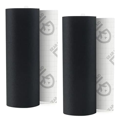 GEAR AID Tenacious Tape 3" x 20" Nylon Fabric Repair, Black | Weatherproof, Washable, Durable Outdoor Gear Fix thumbnail 1