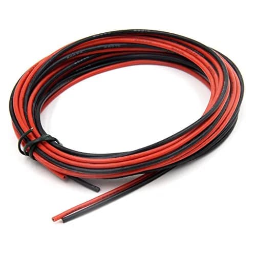 Haerkn 20awg Silicone Electrical Wire Cable 10ft Black & Red | High Temp, 600V, Tinned Copper thumbnail 8