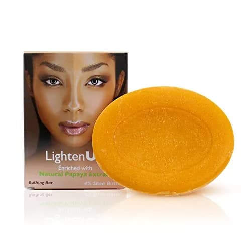 OMIC Lighten-Up Papaya Soap 100g | Brightening & Moisturizing for All Skin Types thumbnail 1