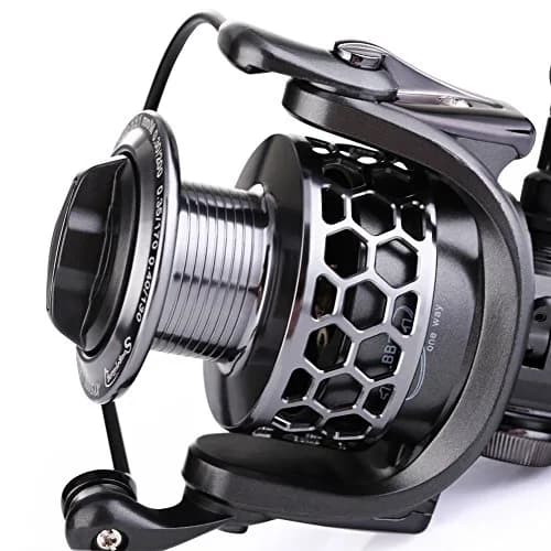 Sougayilang XY4000 Spinning Fishing Reel 380g (13.4 oz) | 13+1BB Ultra Smooth Aluminum with Free Spare Graphite Spool thumbnail 4