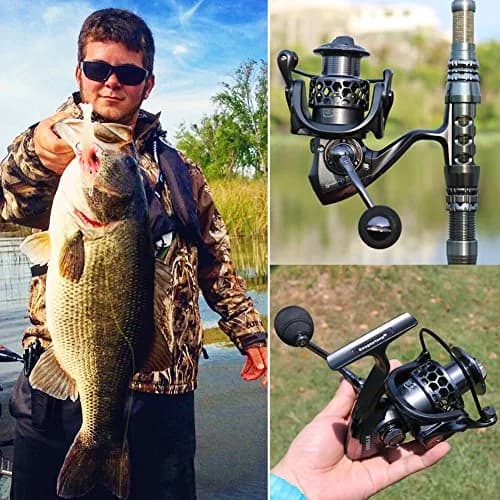 Sougayilang XY4000 Spinning Fishing Reel 380g (13.4 oz) | 13+1BB Ultra Smooth Aluminum with Free Spare Graphite Spool thumbnail 7