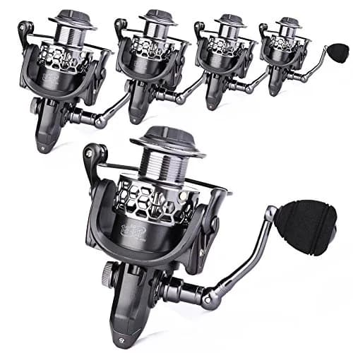 Sougayilang XY5000 Spinning Fishing Reel 390g (6.98 oz) | 13+1BB Ultra Smooth Aluminum with Free Spare Graphite Spool thumbnail 8