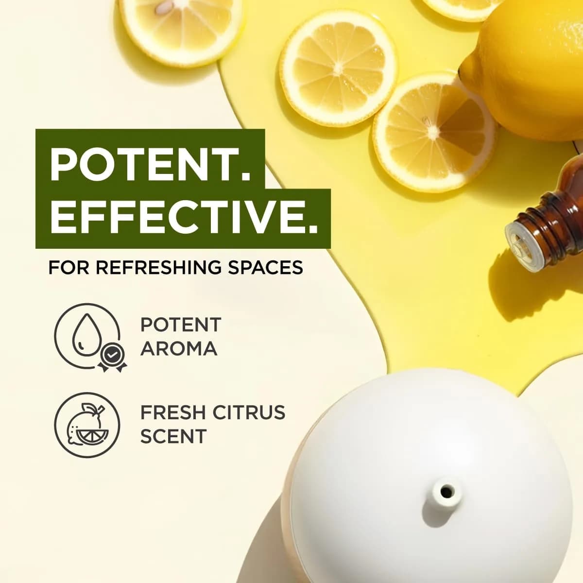 Gya Labs Pure Lemon Essential Oil 10ml (0.34 Fl Oz) | Cold-Pressed from Italy thumbnail 3