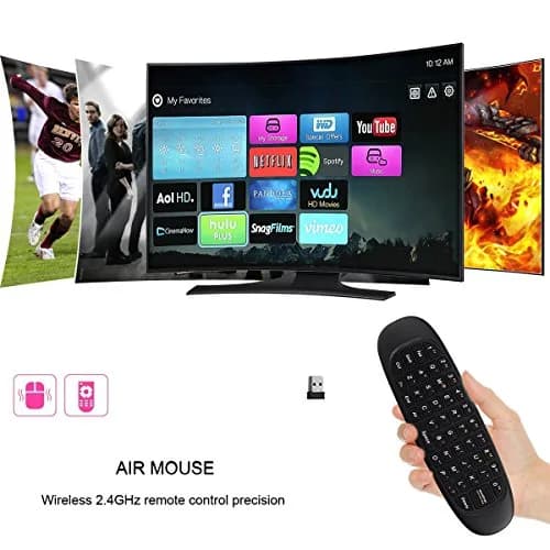 BIFANS G64 4-in-1 Air Mouse Keyboard Remote 81 Keys | 2.4GHz Wireless with Rechargeable Battery thumbnail 2