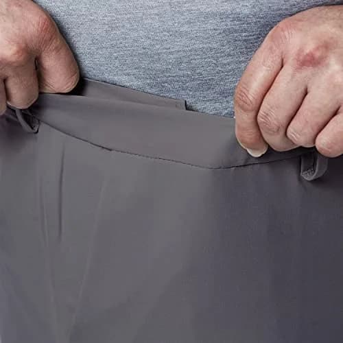 Haggar Men's Big & Tall Classic Fit Premium Comfort Dress Pant Medium Grey | Moisture Wicking, Hidden Expandable Waistband, Formal Style — Blue thumbnail 2