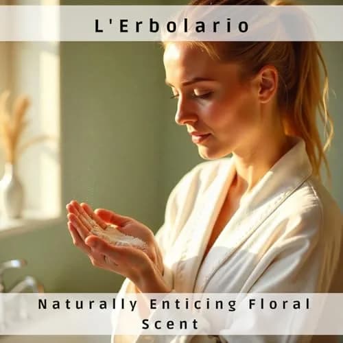 L'Erbolario Rose Perfumed Body Powder 3.5 Oz | Floral Scent, No Silicones or Parabens, Refreshing & Hydrating thumbnail 2