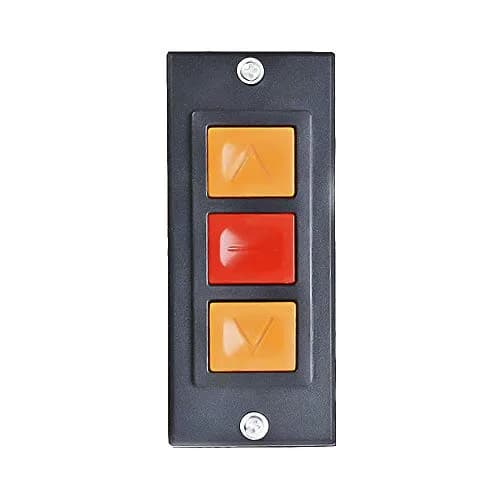 YXQ AC 600V 3A Push Button Switch for Electric Roller Shutter Garage Safety Door thumbnail 3