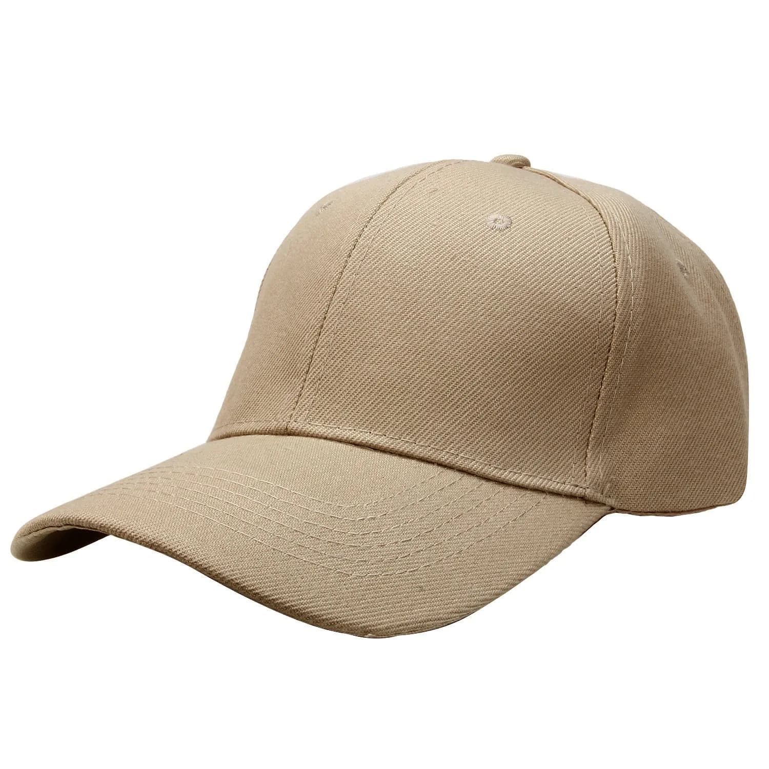 Falari Baseball Cap Adjustable Size for Running Workouts and Outdoor Activities All Seasons (1pc Khaki) | Classic Sun Protection