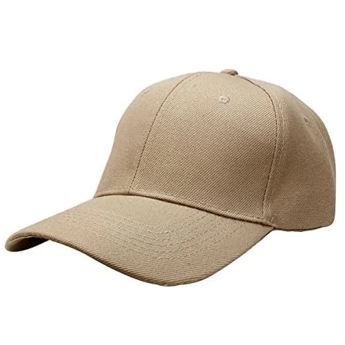 Falari Baseball Cap Adjustable Size for Running Workouts and Outdoor Activities All Seasons (1pc Khaki) | Classic Sun Protection thumbnail 1