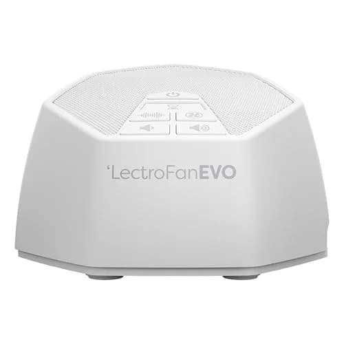 LectroFan EVO Sound Machine White | 22 Non-Looping Sounds, 120cm (4.7in) Compact Design thumbnail 1