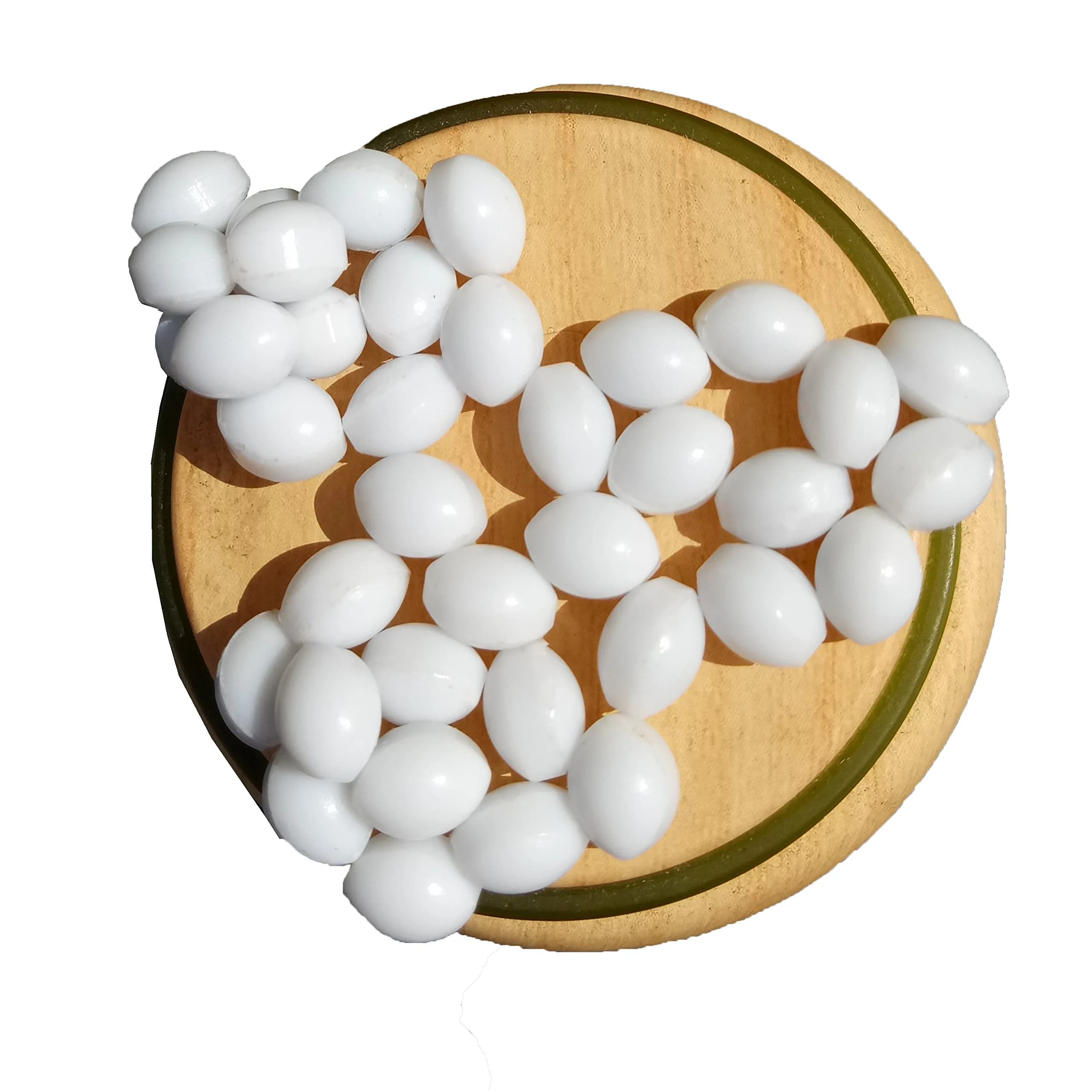BBTCTY Magnetic Stirrer Stir Bar PTFE 9mm x 25mm Olive Shape | Chemical-Resistant, 10pcs — 6X8mm,10pcs