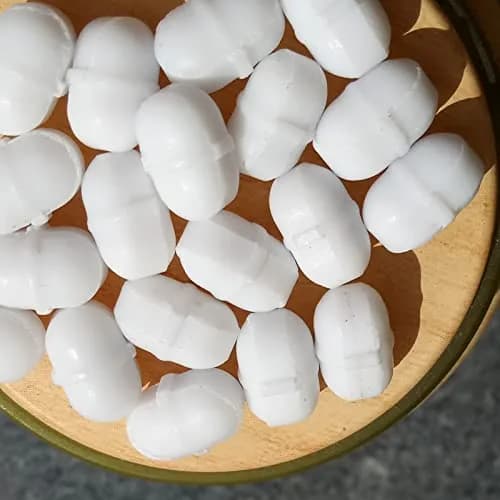 BBTCTY Magnetic Stirrer Stir Bars 6mmx10mm (10PCS) | PTFE Coated Cylinder with Pivot Ring Shape thumbnail 2