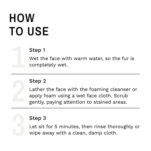 Eye Envy Tear Stain Facial Cleanser for Dogs & Cats 250ml (8.45 fl. oz.) | Gentle Foaming Formula for Eye Debris & Stains thumbnail 5