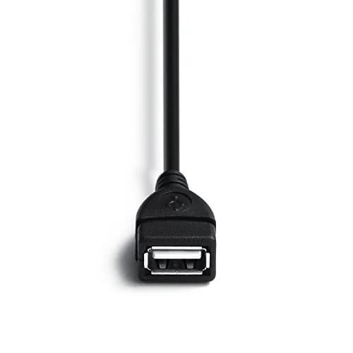 AMUU 2 Pack USB 2.0 A Female to B Male Adapter Cable 50cm (19.7 Inch) | Connect Printers & Peripherals thumbnail 4