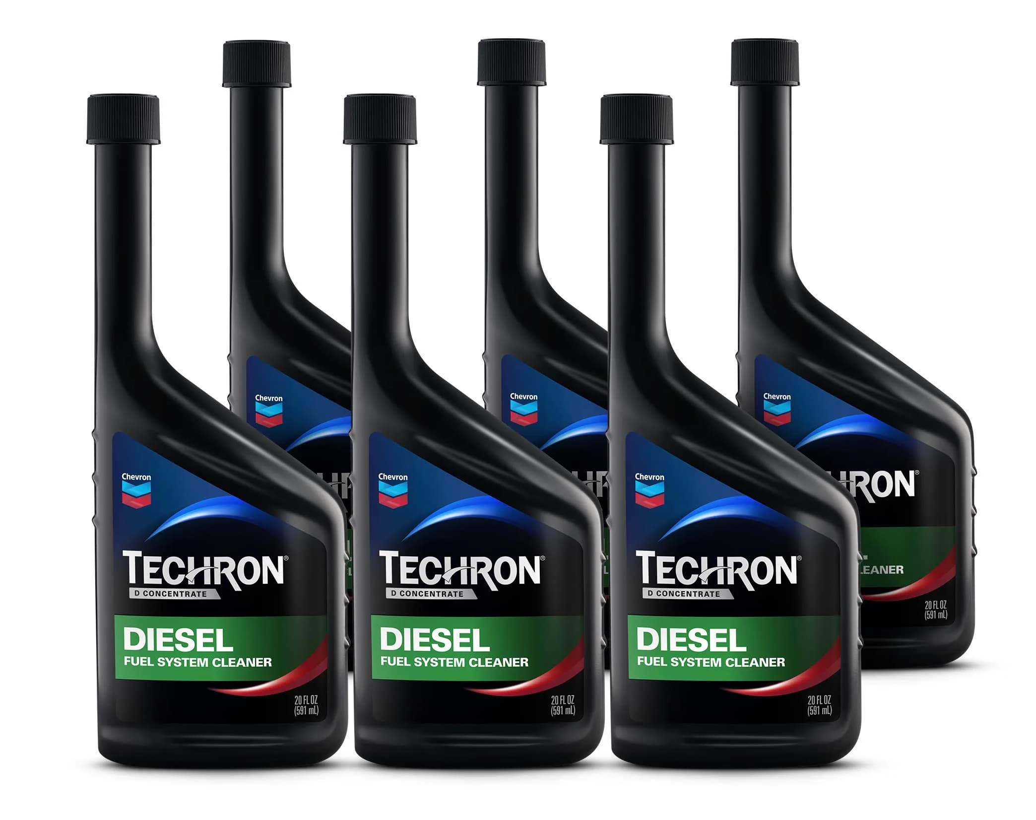 Chevron Techron D Concentrate Diesel Fuel System Cleaner 20 Fl Oz (591 ml) | Cleans Injectors & Restores Performance — Diesel Fuel System Cleaner