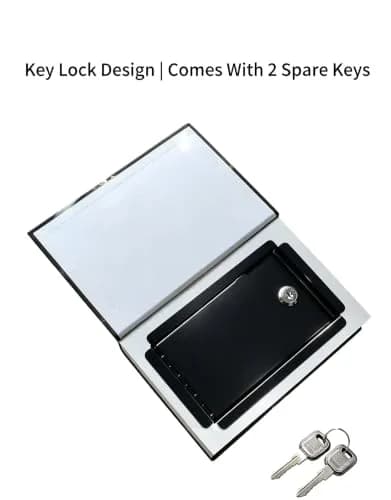 Misslanonly Book Safe with Key Lock 8.7"x6"x2" Disguised as Les Miserables Book thumbnail 6