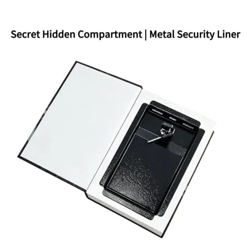 Misslanonly Book Safe with Key Lock 8.7"x6"x2" Disguised as Les Miserables Book thumbnail 2