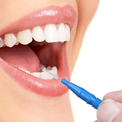 ewinever Interdental Brush 50 Count | Safe Nylon Coated for All Family thumbnail 7