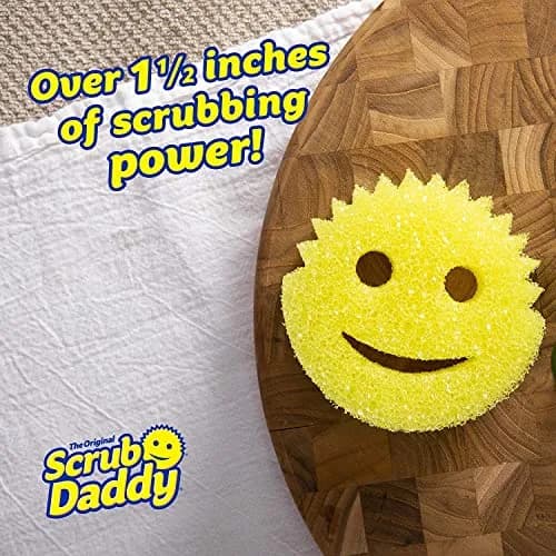 Scrub Daddy Original Smiley Scrubber Sponge | Temperature Controlled Cleaning thumbnail 2