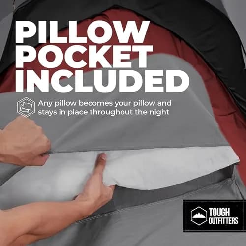 Tough Outdoors Ultralight Sleeping Bag Liner - Rectangular Travel Sheet - 219cm (85") - Gray thumbnail 4