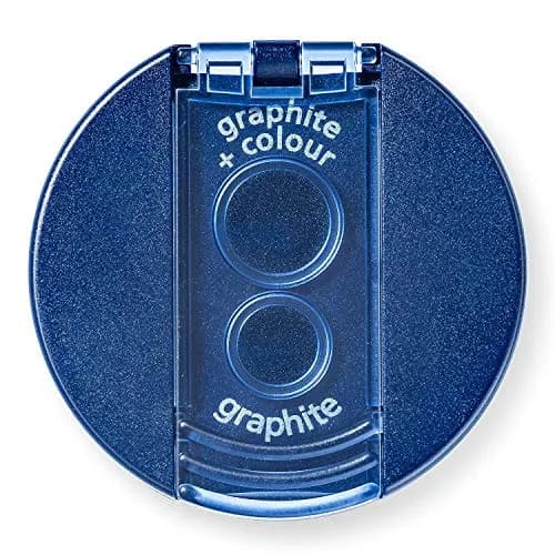 STAEDTLER Pencil Sharpener Double-hole Tub 2 Pack | Compact & Durable for Students & Artists thumbnail 7