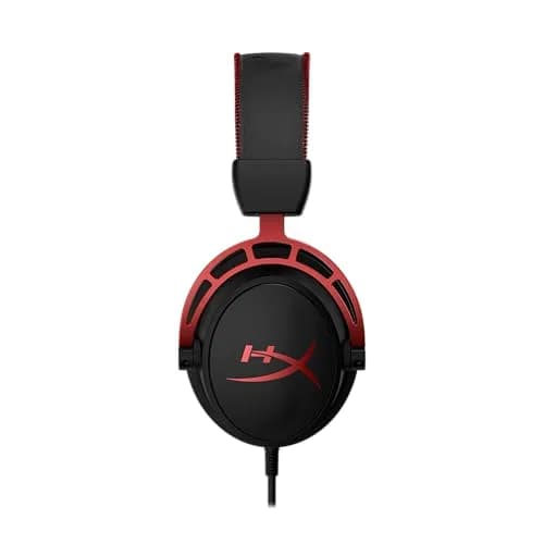 HyperX Cloud Alpha Gaming Headset, Red | Dual Chamber Drivers, Legendary Comfort, Aluminum Frame thumbnail 5