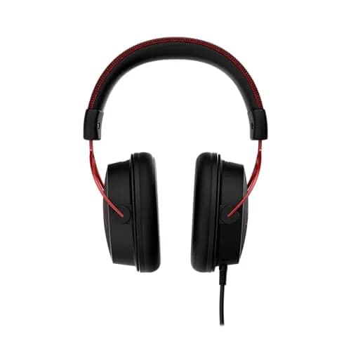 HyperX Cloud Alpha Gaming Headset, Red | Dual Chamber Drivers, Legendary Comfort, Aluminum Frame thumbnail 6