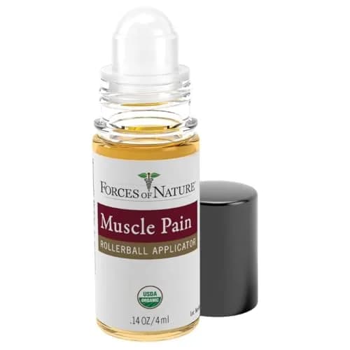 Forces of Nature Natural Organic Muscle Pain Relief 4ml | Deep Penetrating, Fast-Acting, USDA Certified Organic thumbnail 2
