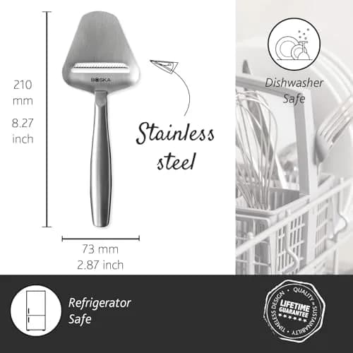 BOSKA Copenhagen Cheese Slicer | 29 cm (11.42 inches) Stainless Steel thumbnail 7