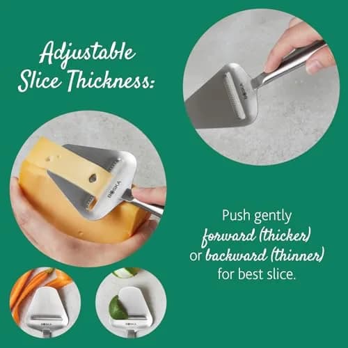 BOSKA Copenhagen Cheese Slicer | 29 cm (11.42 inches) Stainless Steel thumbnail 9