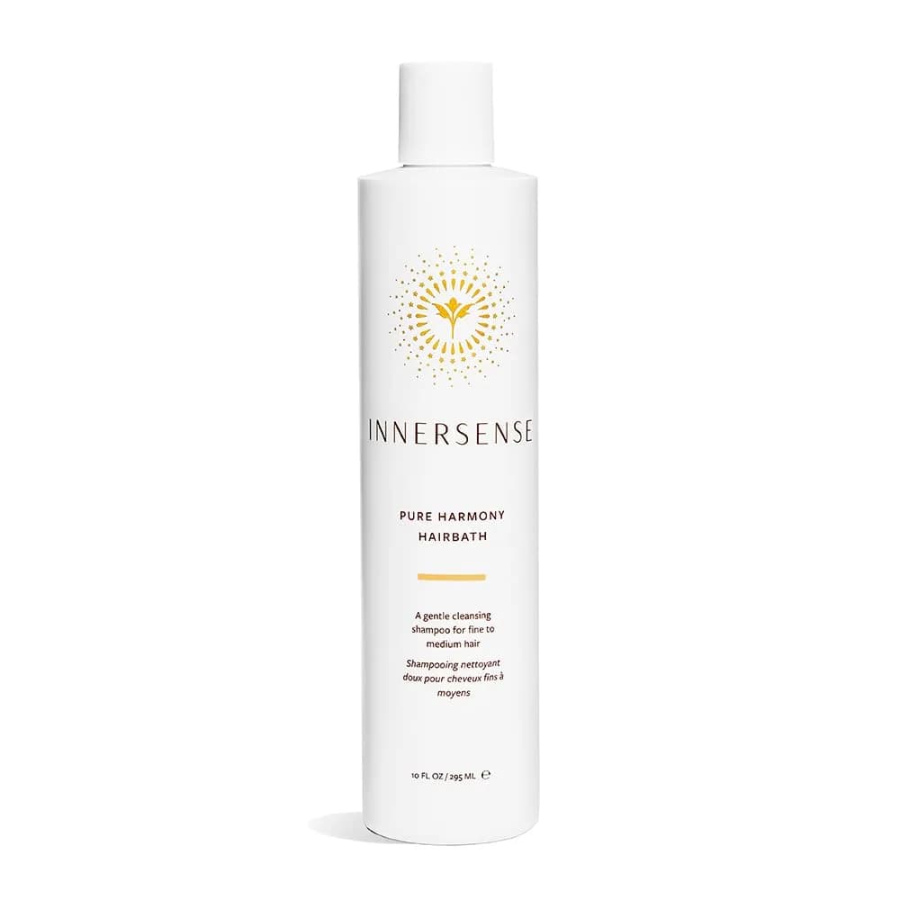 INNERSENSE Organic Beauty Pure Harmony Hairbath Shampoo 295ml (10 Fl Oz) | Gentle Cleansing for Fine to Medium Hair