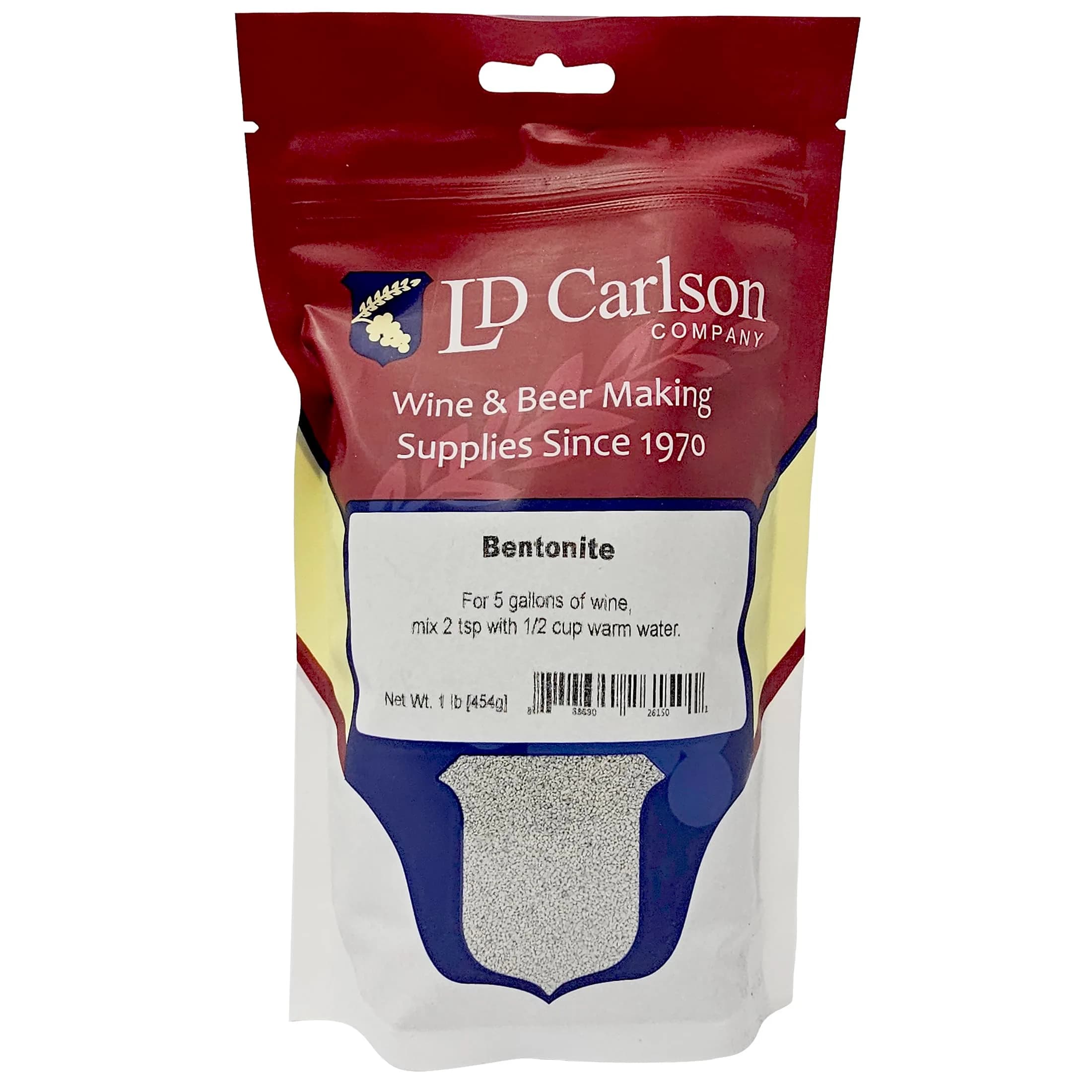 FastRack Vinyl Designz 1LB Bentonite for Wine Making & More | Clear Pectic & Protein Haze - main product image