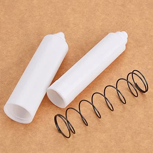 Shappy White 4 Pcs Universal Toilet Paper Holder Replacement Rod | Spring Loaded Plastic Retractable Paper Replacement Rod Toilet Tissue Roll Holder Insert for Bathroom Home Host Accessories thumbnail 5
