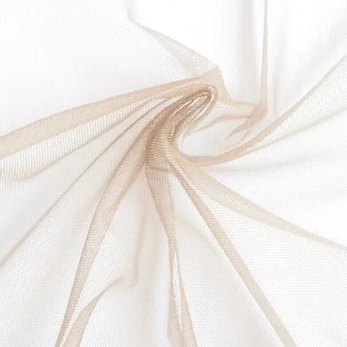 YANTAISIYU Swiss Lace Net for Wig Making 1 Yard (91 cm x 119 cm) | Beige Swiss Lace Material for Wigs and Caps thumbnail 7