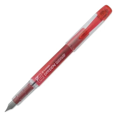 PLATINUM Fountain Pen Preppy Medium Nib Red | Refillable Japanese Writing Instrument thumbnail 1