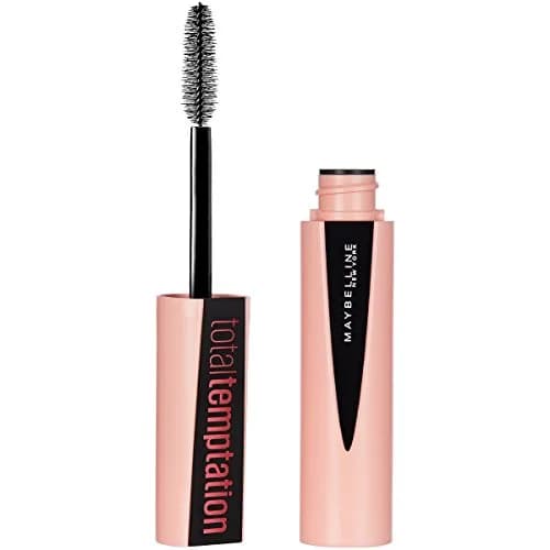 Maybelline New York Total Temptation Washable Mascara, Brownish Black, 0.27 fl oz (8 ml) | Builds Bold Volume thumbnail 1
