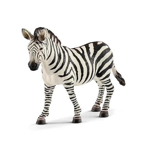Schleich Zebra Female Wild Life Figurine 10.5 cm (4.1 inches) | Realistic Educational Toy for Kids 3-8 thumbnail 6