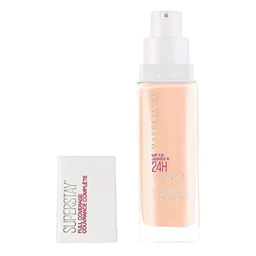 Maybelline Super Stay Full Coverage Liquid Foundation Fair Porcelain 29.57ml (1 Fl Oz) | Up to 30Hr Matte Wear thumbnail 4