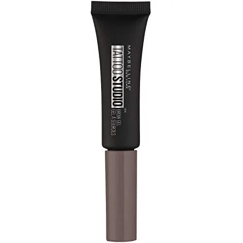 Maybelline TattooStudio Waterproof Eyebrow Gel Makeup, Medium Brown, 0.23 Fl Oz (7 ml) | Smudge-Proof & Transfer-Resistant thumbnail 1