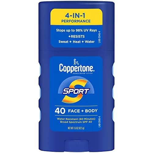 Coppertone SPF 40 Sunscreen Stick 1.5 Oz | Water-Resistant, Broad Spectrum, Travel Size thumbnail 1