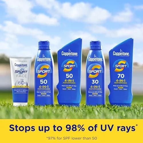 Coppertone Sport Sunscreen Spray SPF 30, 2 x 5.5 oz (165ml) | Broad Spectrum UVA/UVB Protection thumbnail 4