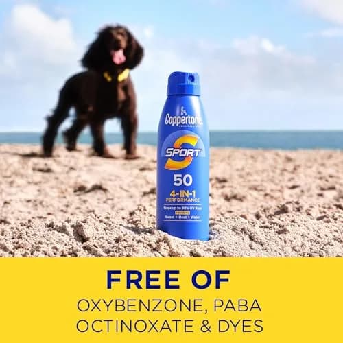 Coppertone Sport Sunscreen Spray SPF 30, 2 x 5.5 oz (165ml) | Broad Spectrum UVA/UVB Protection thumbnail 8