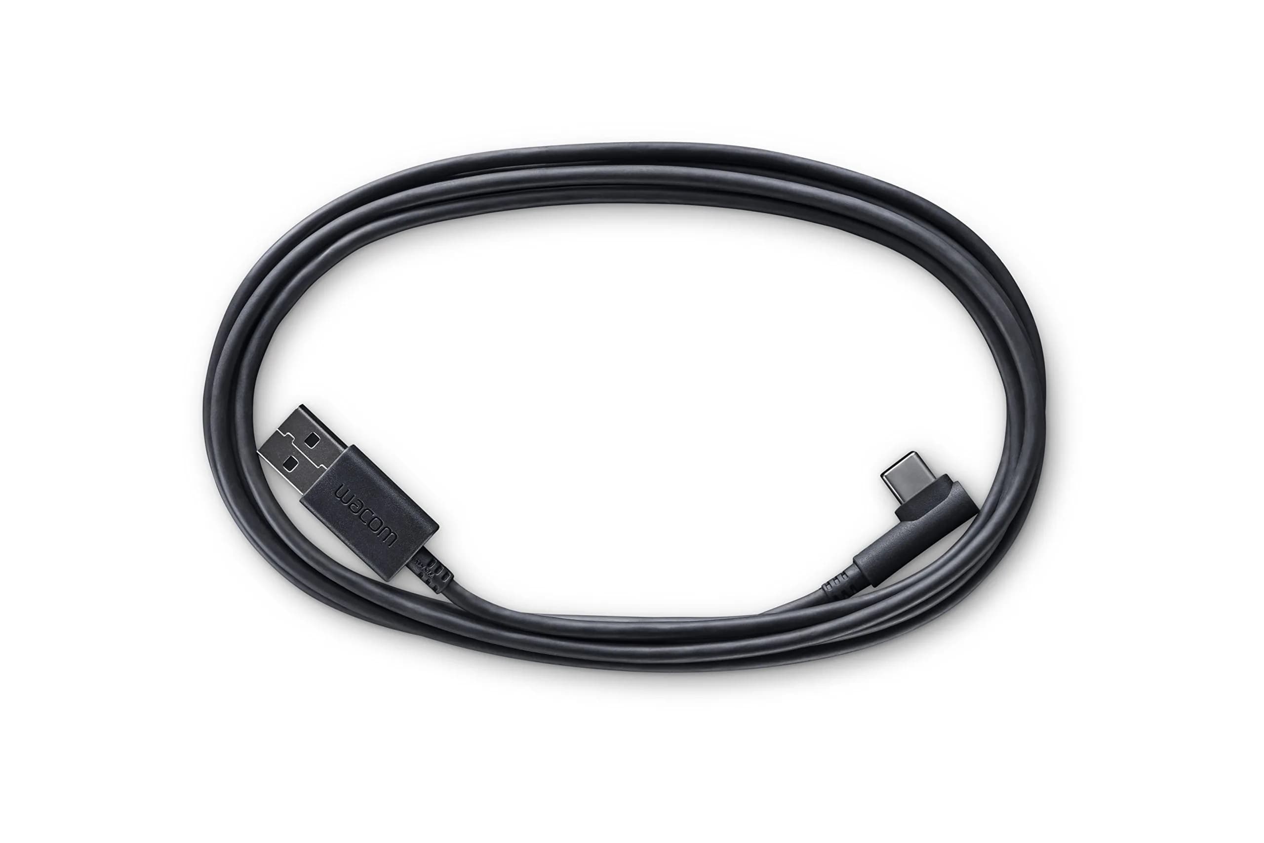 Wacom ACK42206 Intuos Pro USB-C to USB-A Cable | 2m Black | Reliable Data & Power