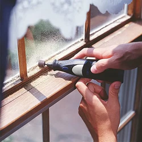 AUSTOR 132 Pieces Aluminum Oxide Sanding Drum Set with Free Box | 120 Grit, Easy to Install, Suitable for Wood & Metal thumbnail 7