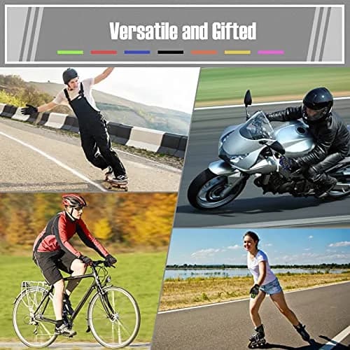 COFIT Motorcycle Gloves for Men and Women Full Finger Touchscreen Black M | Full Protection & Breathable thumbnail 6