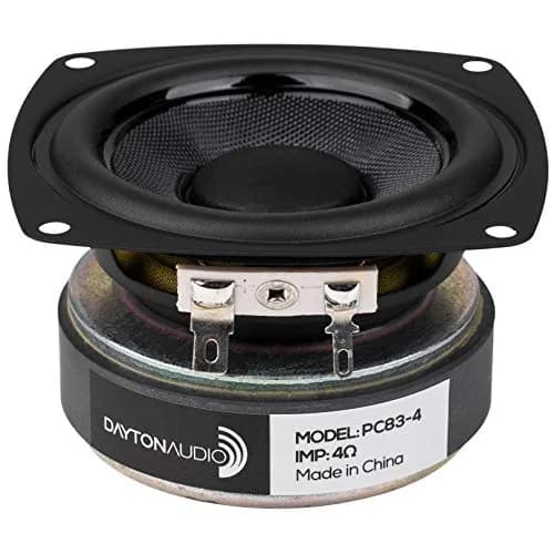 Dayton Audio PC83-4 3" Full-Range Poly Cone Driver | Compact, Full Response in India thumbnail 1