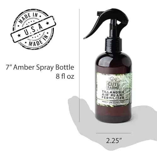 Cute Farms Air Plant Fertilizer Weekly Use Formula Plant Food 237ml (8 fl oz) | Gentle Nutrients for Tillandsia thumbnail 6